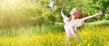 Happy woman