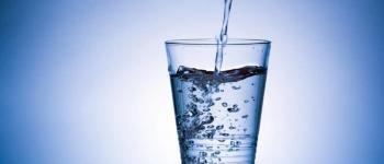 Water in een glas
