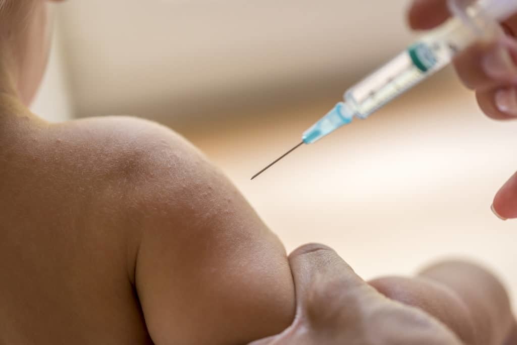 Vaccinatie van baby